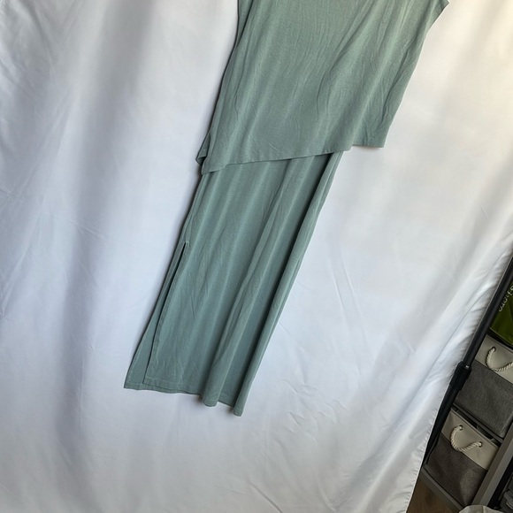 Sweaty Betty Anthropologie Asymmetrical waist layered casual Dress size Small 2 - Picture 7 of 10